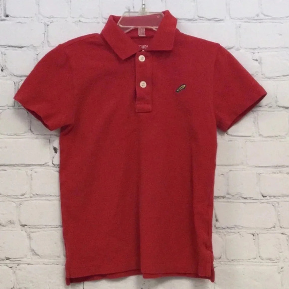 Crewcuts size 4-5 Red Skateboard Polo - Picture 1 of 4